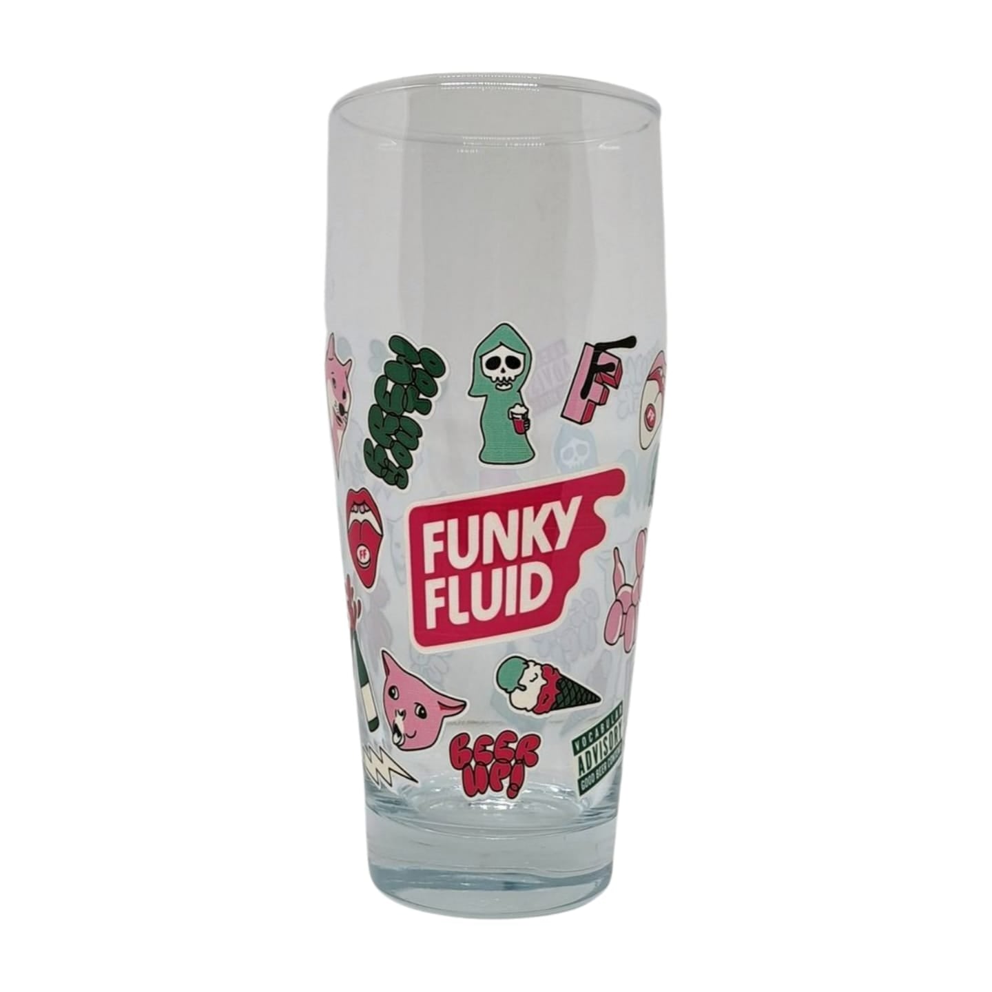 Funky Fluid Glas