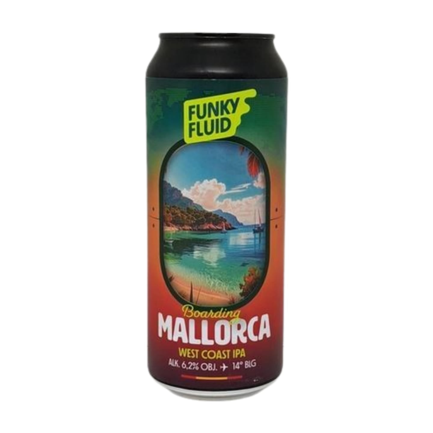 Funky Fluid Boarding: Mallorca | West Coast IPA koop je bij Verdins Bierwinkel