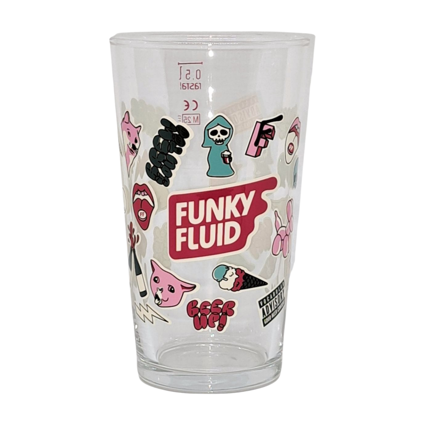 Funky Fluid Conical 2025 50cl | Glas