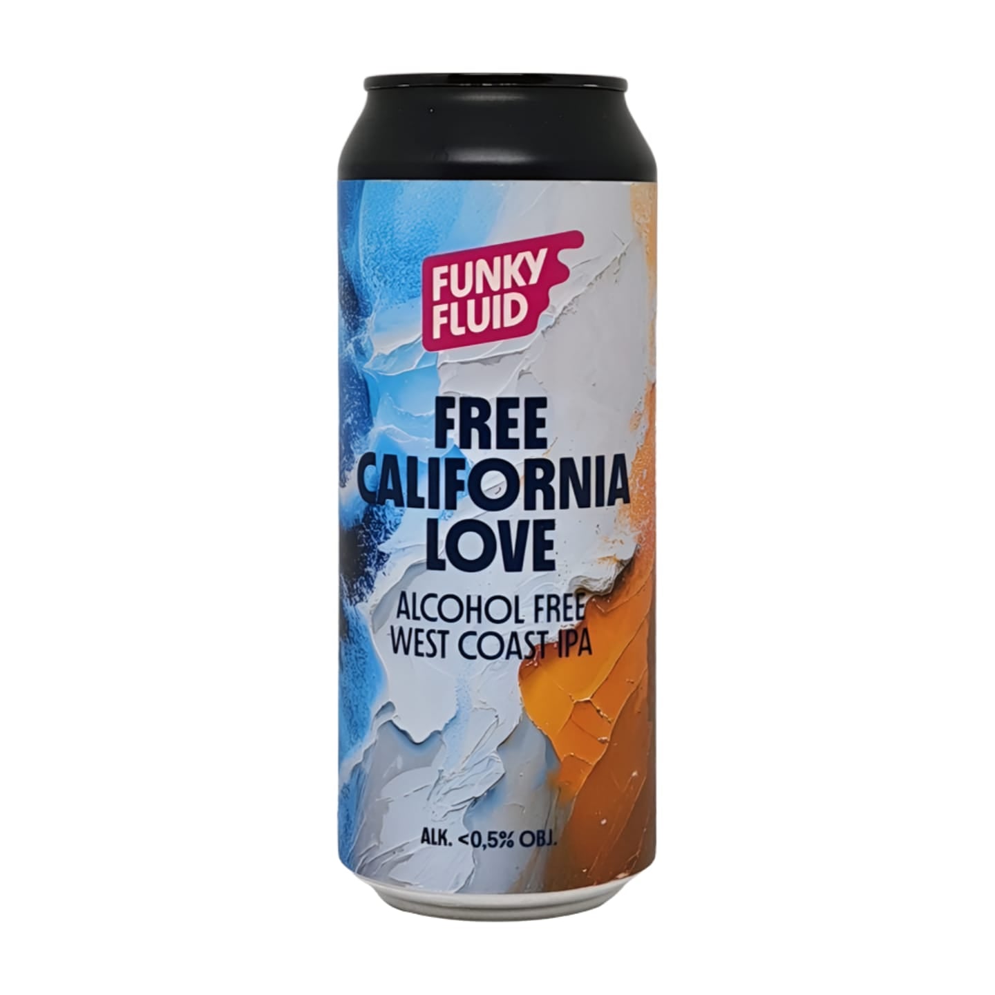Funky Fluid Free California Love Non Alcoholic IPA