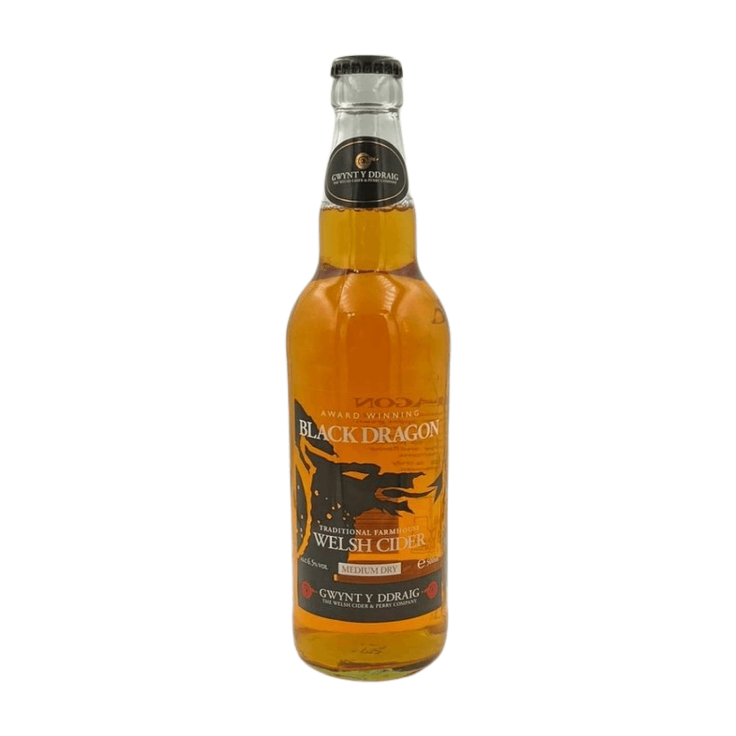 Gwynt Y Ddraig Schwarzer Drache | Apfelwein