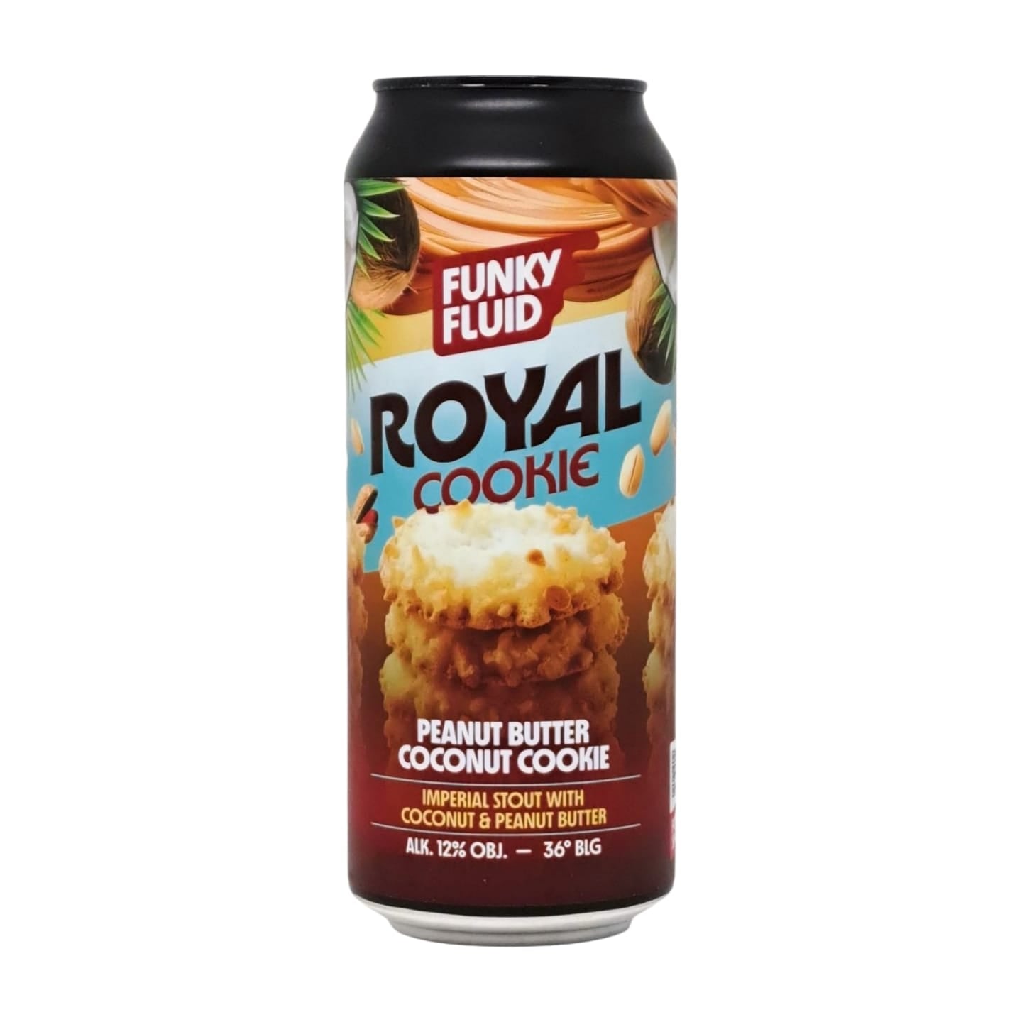 Funky Fluid Royal Cookie: Peanut Butter Coconut Cookie | Pastry Stout