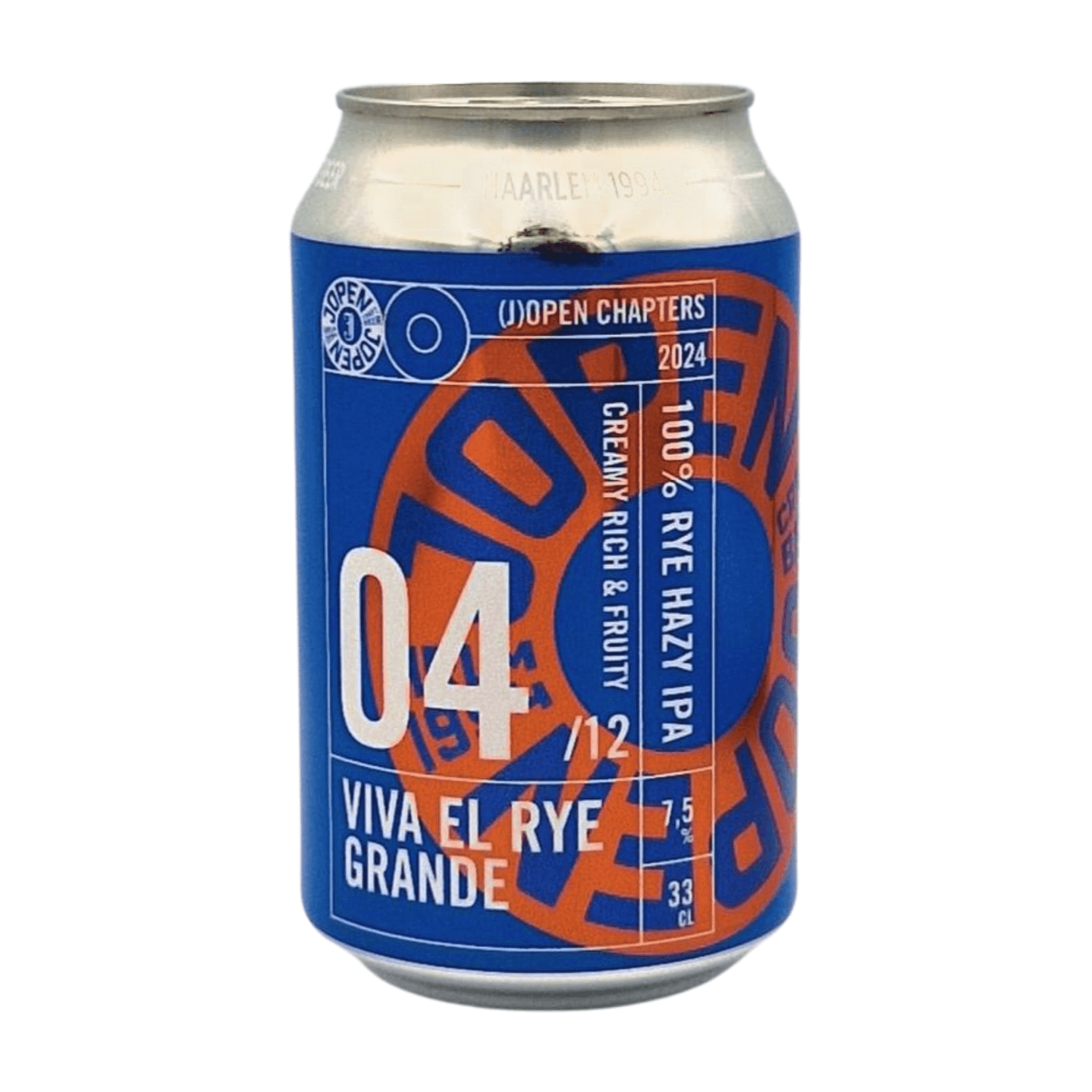Jopen Viva El Rye Grande | Hazy Rye IPA Bier