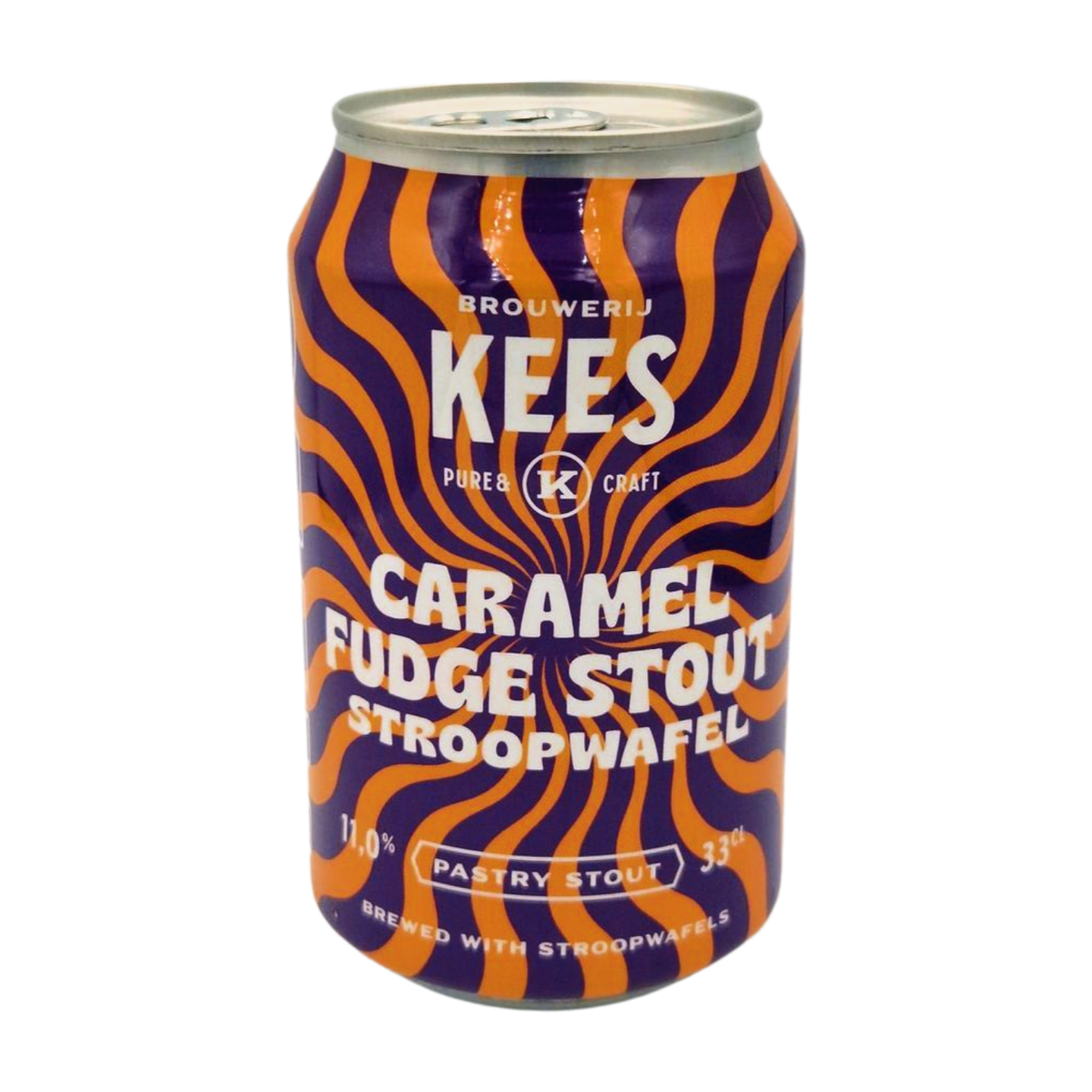 Kees Caramel Fudge Stroopwafel | Pastry Stout Webshop Online Verdins Bierwinkel Rotterdam