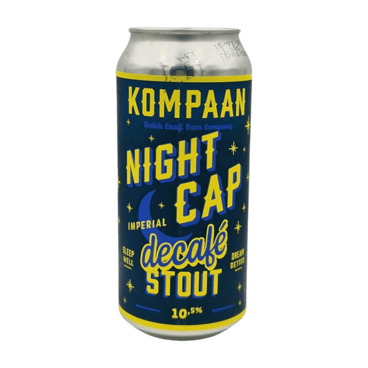 Kompaan Night Cap Decafe | Coffee Stout Webshop Online Verdins Bierwinkel Rotterdam