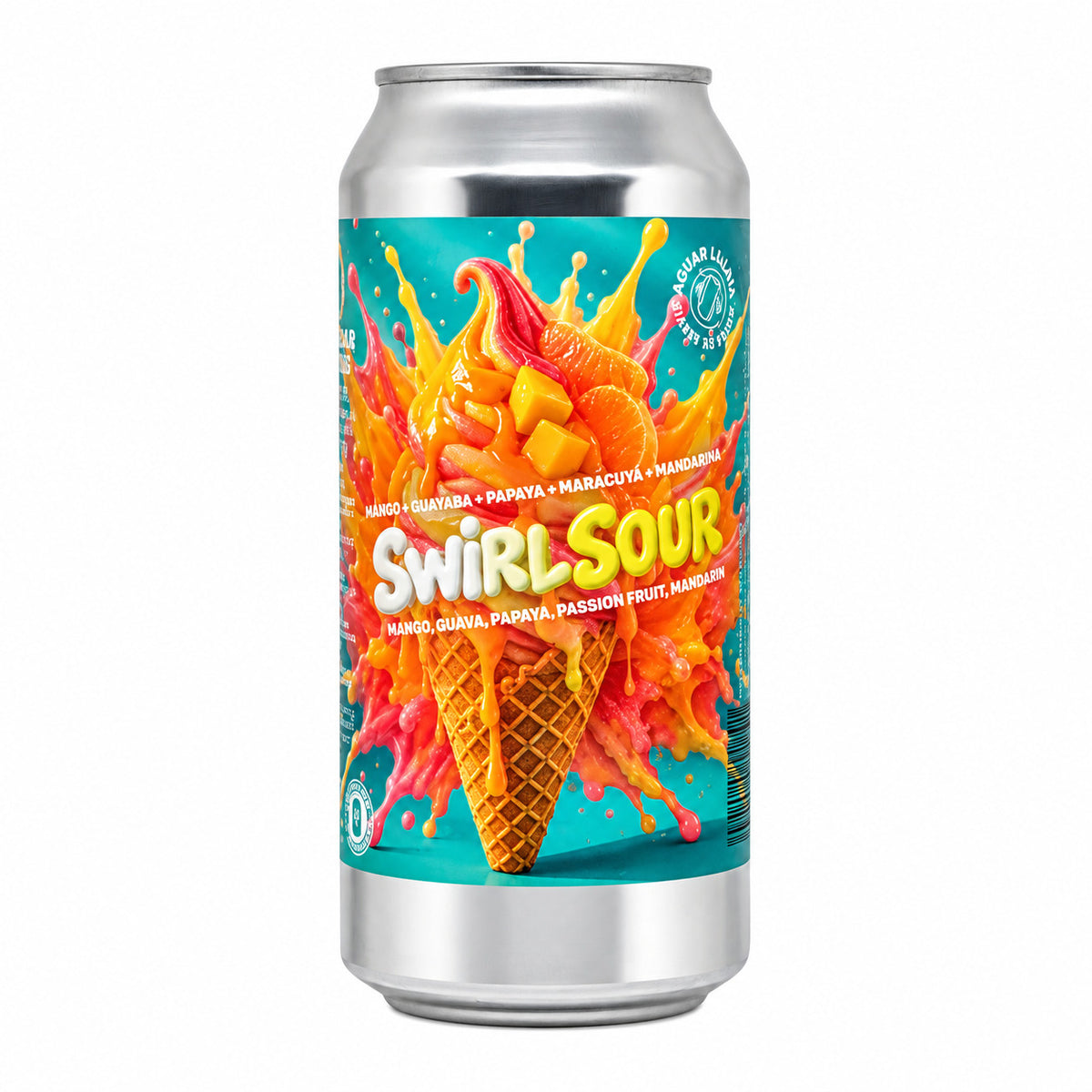 Malandar Breweing Swirl Sour - Mango, Guava, Papaya, Passion Fruit, Mandarin Sour