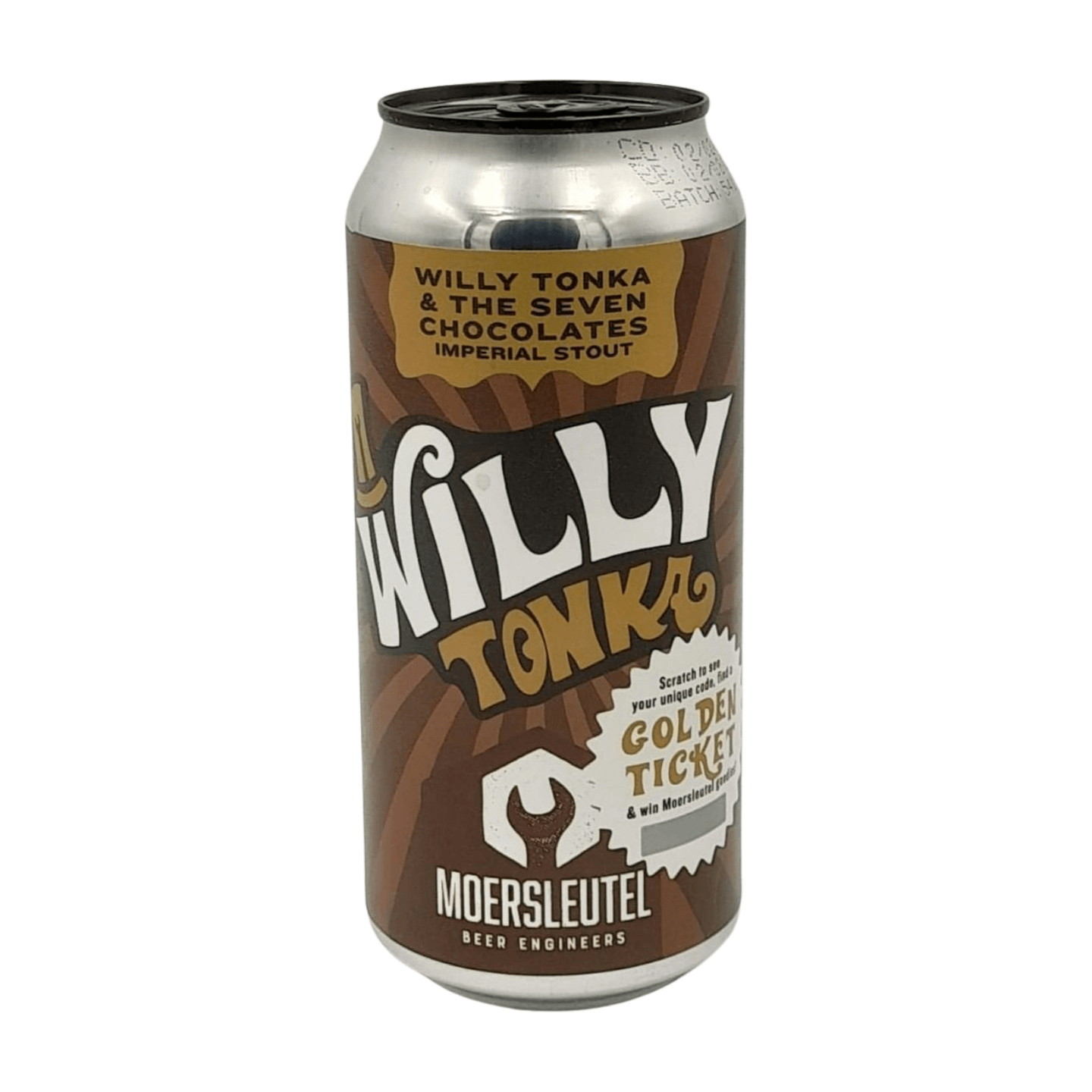 Moersleutel Craft Brewery Willy Tonka & The Seven Chocolates | Chocolate Imperial Stout Webshop Online Verdins Bierwinkel Rotterdam