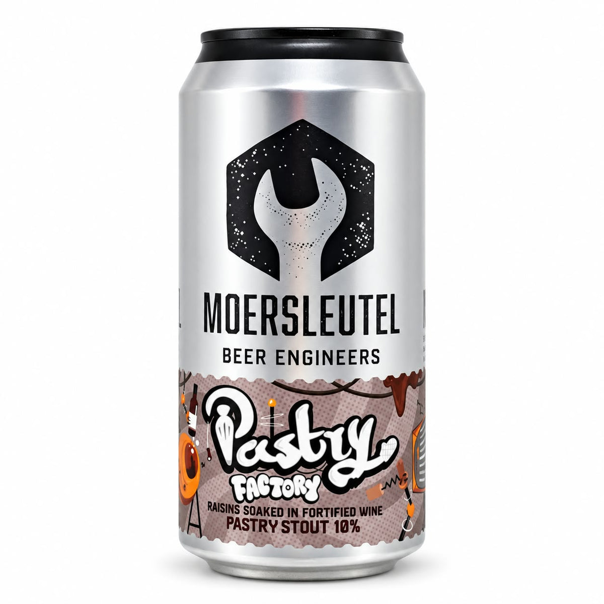 Moersleutel Pastry Factory: Raisins Soaked In Fortified Wine Pastry Stout