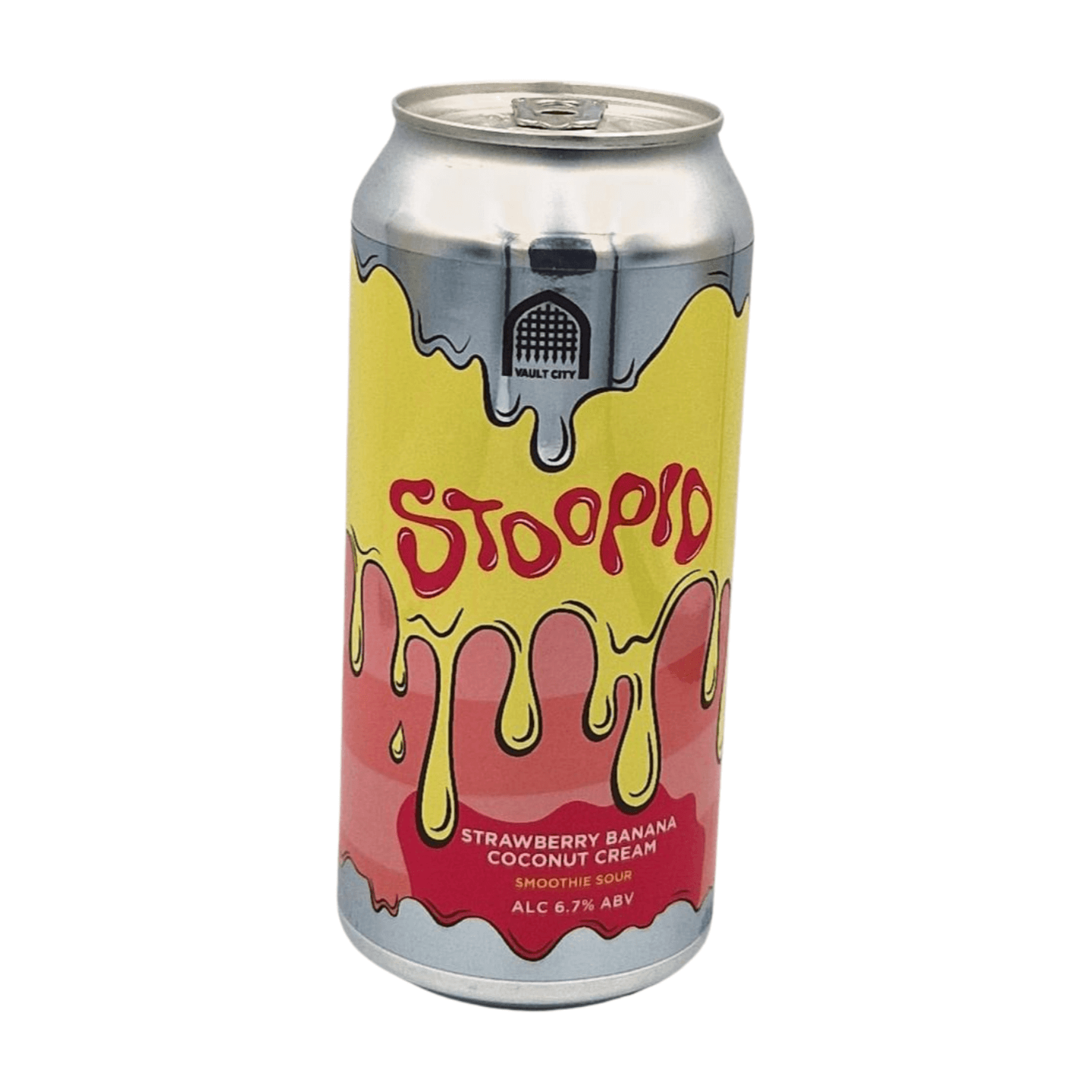 Vault City Stoopid: Strawberry Banana Coconut Cream | Smoothie Sour Webshop Online Verdins Bierwinkel Rotterdam