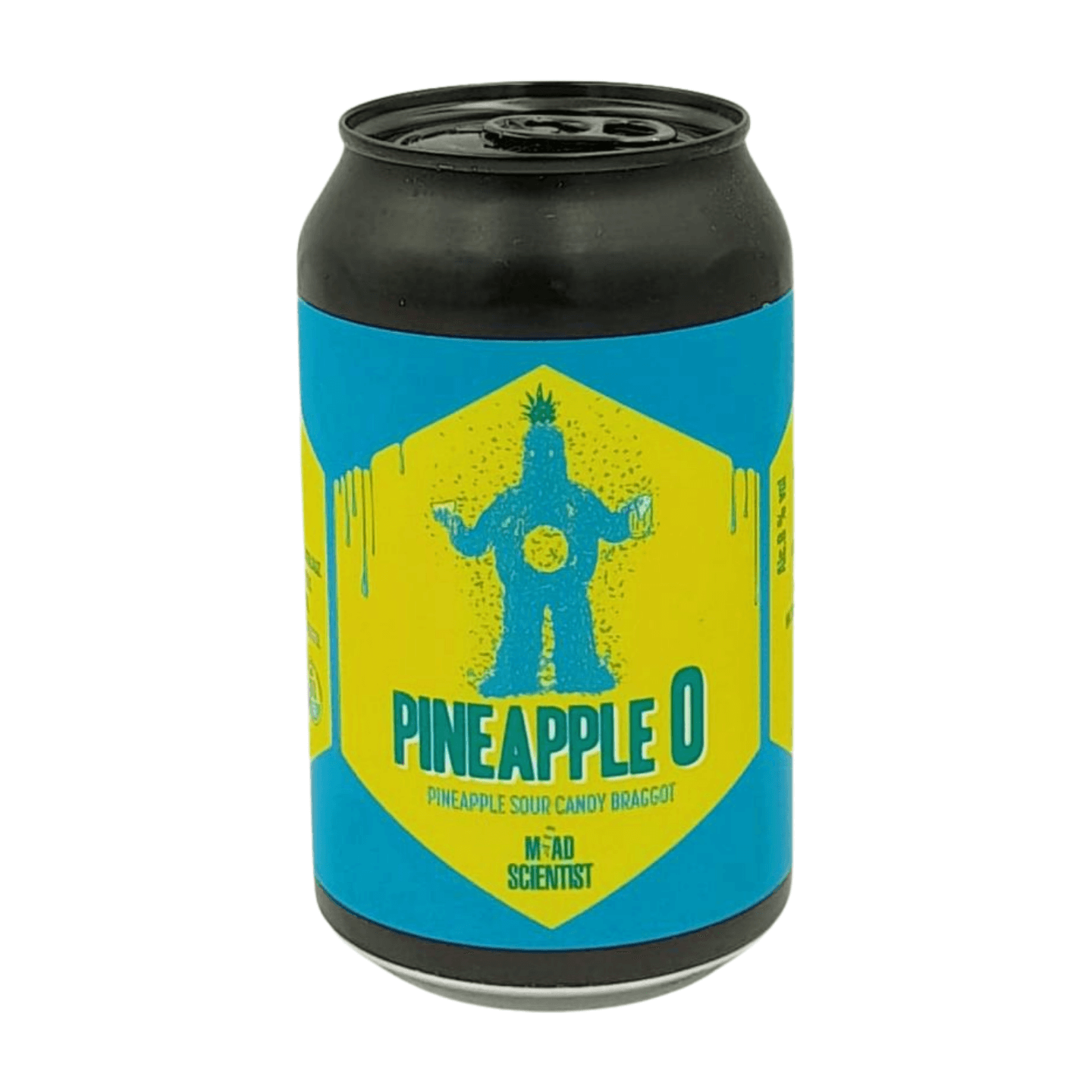 Mad Scientist Pineapple O | Pineapple Sour Candy Braggot Verdins Bierwinkel webshop Rotterdam