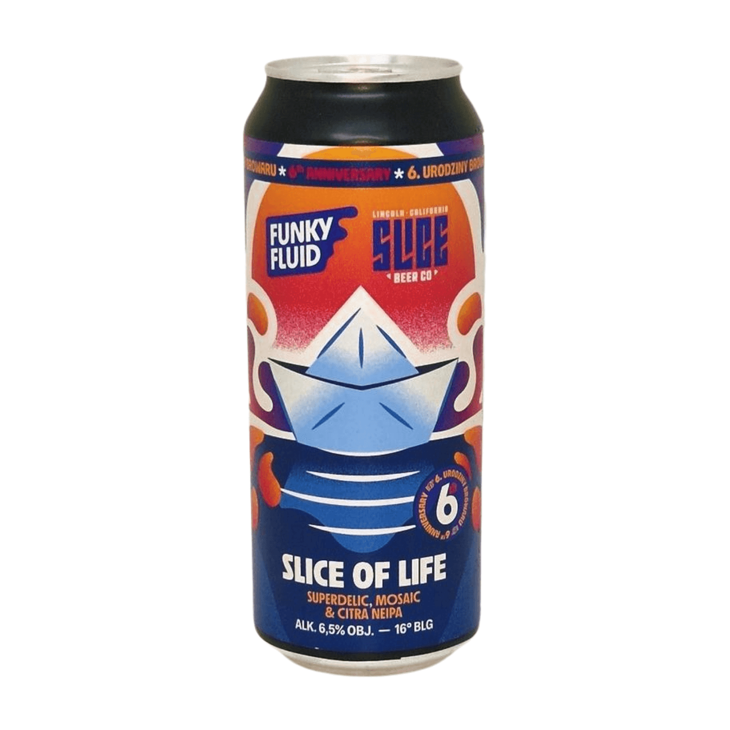 Funky Fluid X Slice Slice of Life | NEIPA