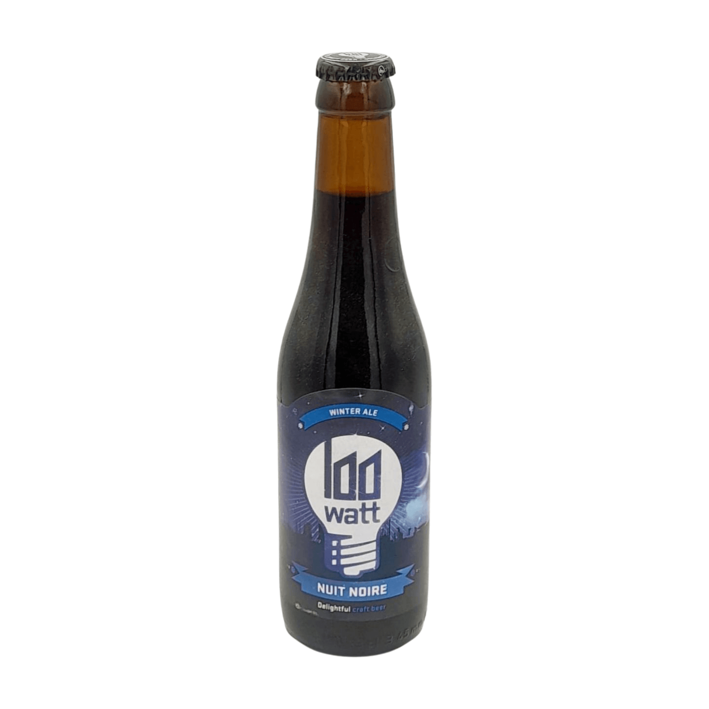 100 Watt Brewery Nuit Noire | Quadrupel Webshop Online Verdins Bierwinkel Rotterdam