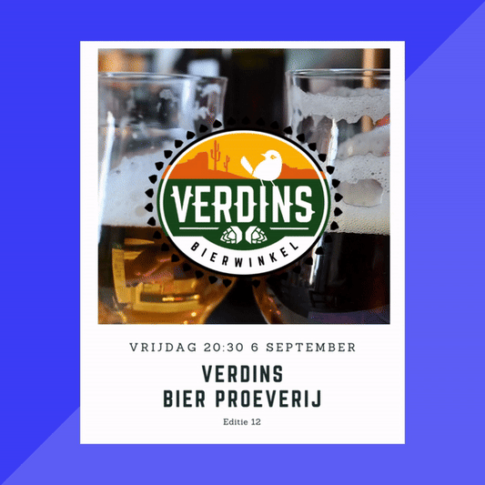Verdins Proeverij - September Webshop Online Verdins Bierwinkel Rotterdam