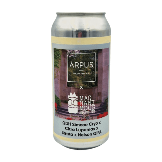 Arpus X Magnanimous QDH Simcoe Cryo Citra | Quadrupel IPA Webshop Online Verdins Bierwinkel Rotterdam