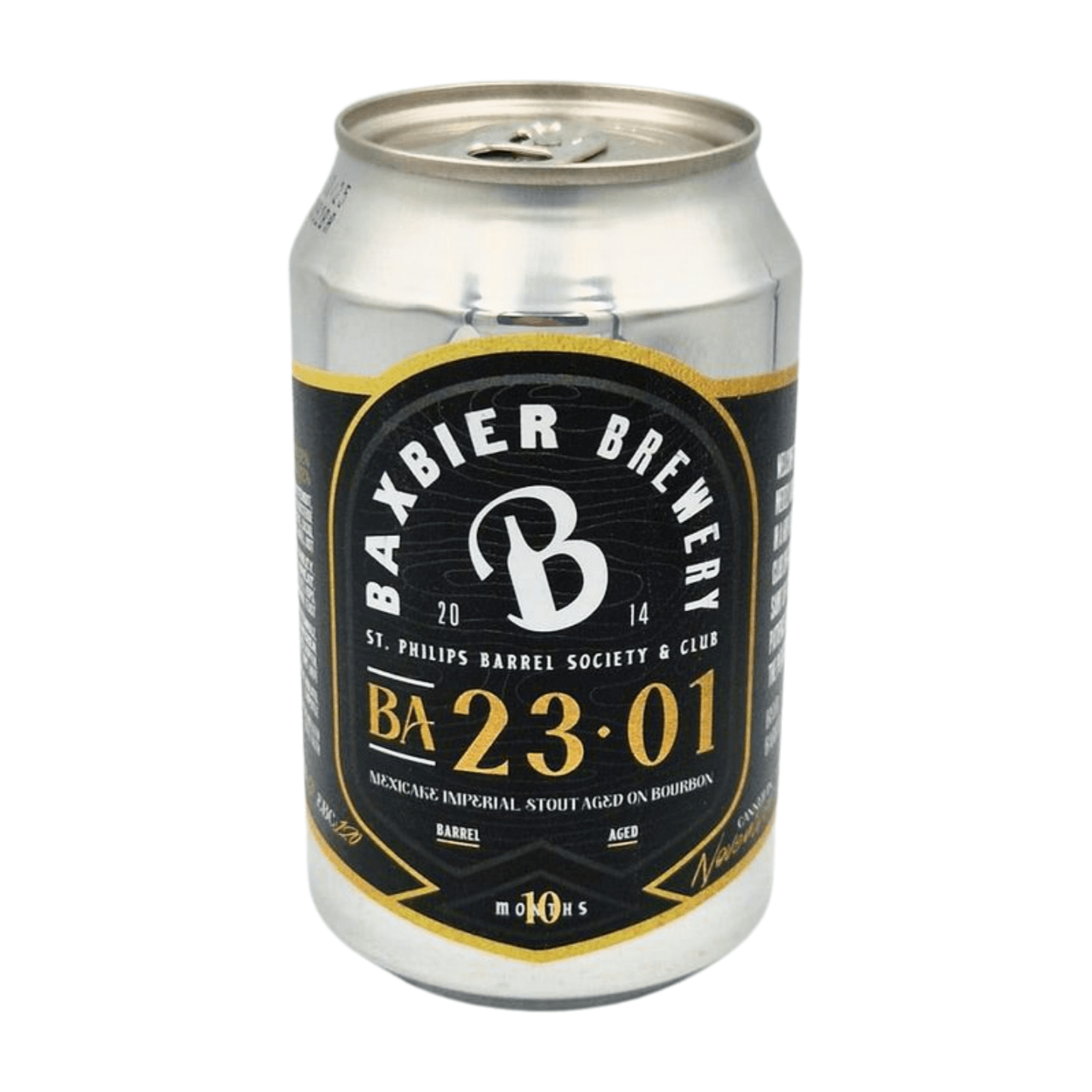 Baxbier BA 23.01 | Bourbon BA Mexican Imperial Stout Webshop Online Verdins Bierwinkel Rotterdam