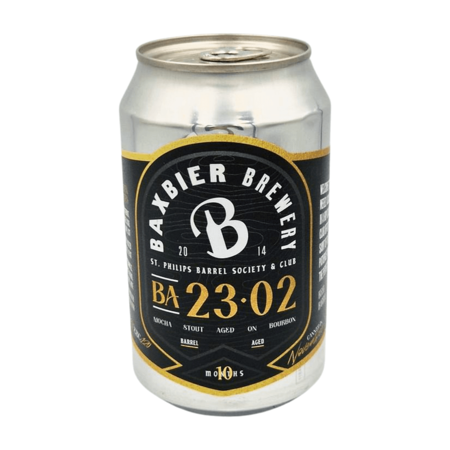 Baxbier BA 23.02 | Bourbon BA Mocha Stout Webshop Online Verdins Bierwinkel Rotterdam