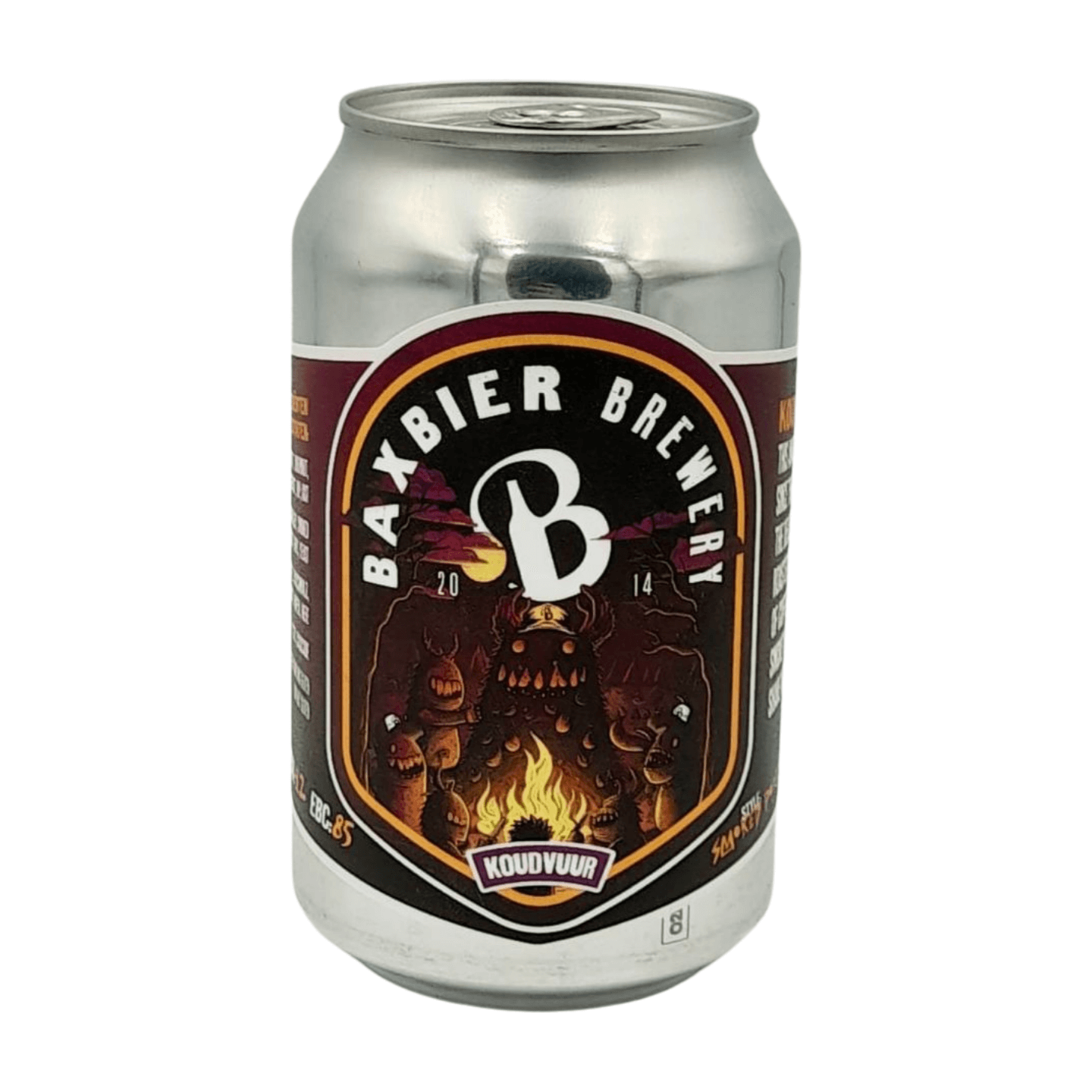 Baxbier Koudvuur | Smoked Porter Webshop Online Verdins Bierwinkel Rotterdam