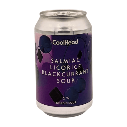 CoolHead Brew Salmiac Licorice Blackcurrant Sour | Sour Webshop Online Verdins Bierwinkel Rotterdam