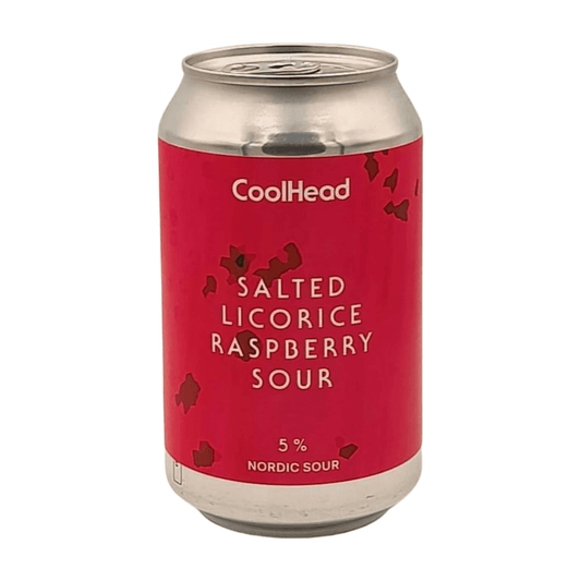 CoolHead Brew Salted Licorice Raspberry Sour | Sour Webshop Online Verdins Bierwinkel Rotterdam