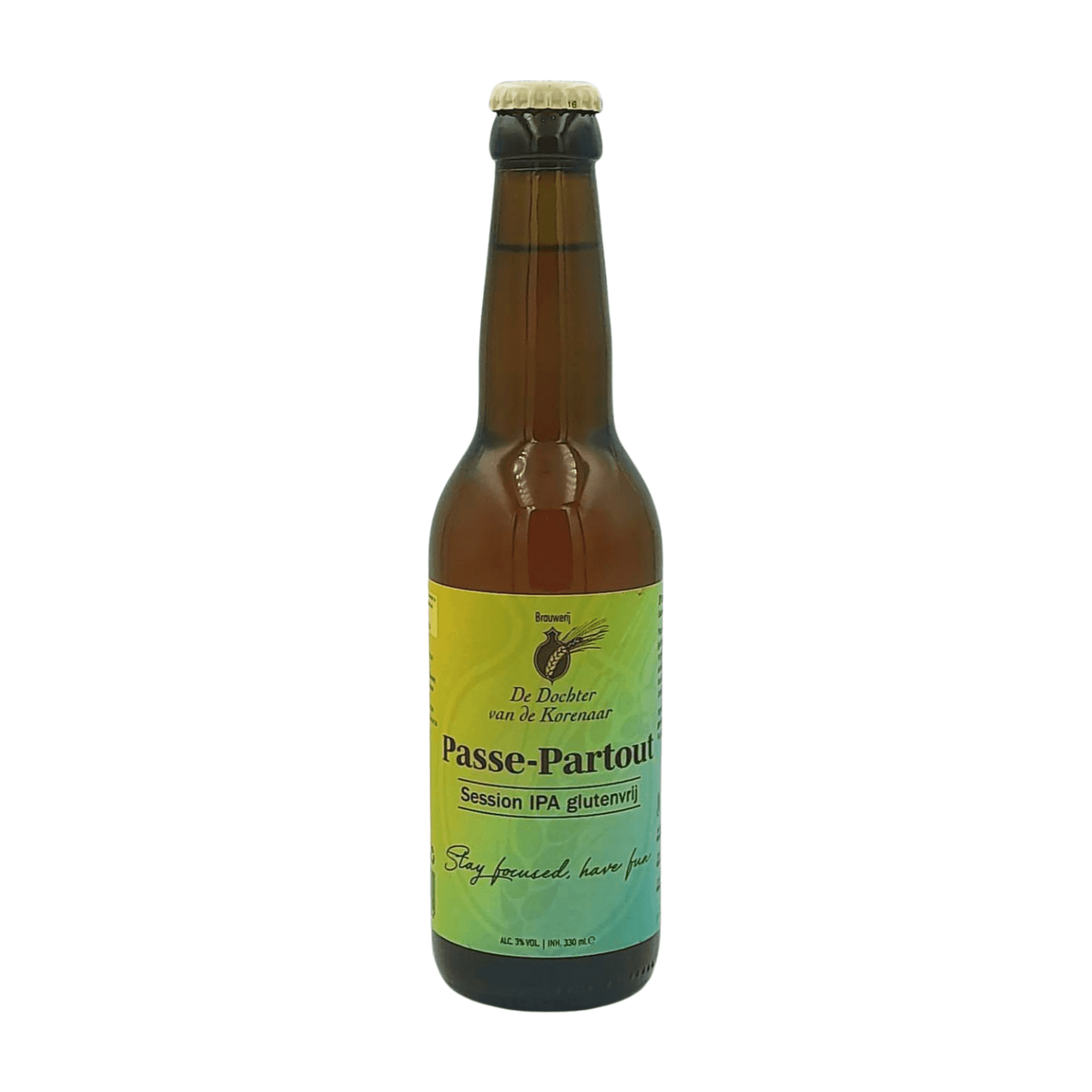 De Dochter van de Korenaar Passe-Partout | Gluten free Session IPA Webshop Online Verdins Bierwinkel Rotterdam