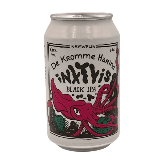 De Kromme Haring Inktvis | Black IPA Webshop Online Verdins Bierwinkel Rotterdam