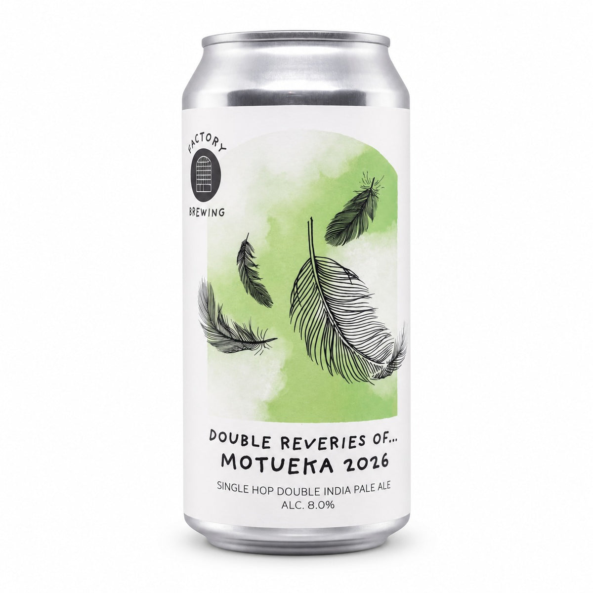 Factory Brewing Double Reveries Of... Motueka (2026)  DIPA