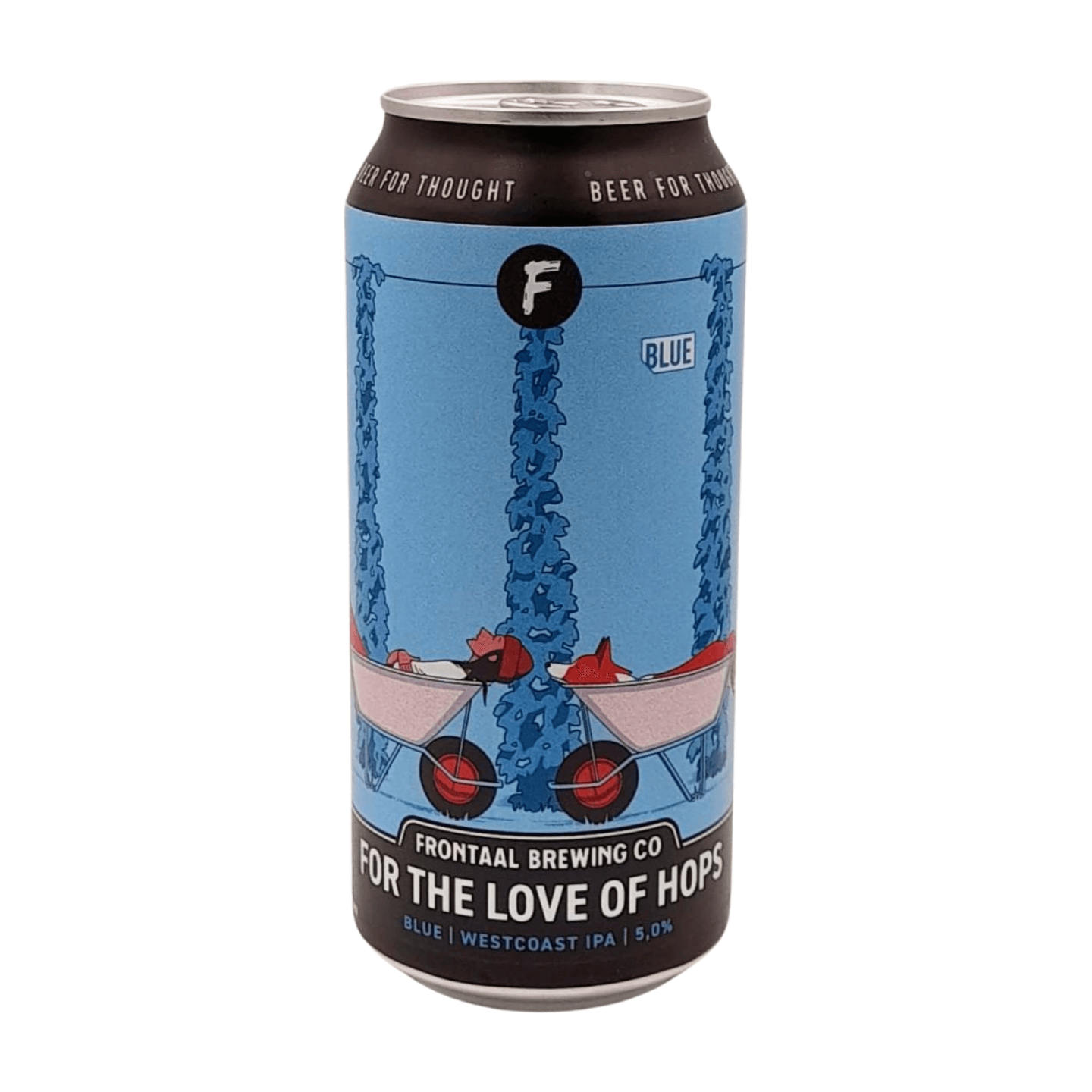 Frontaal Brewing Co. For the Love of Hops 'Blue' | Westcoast IPA Webshop Online Verdins Bierwinkel Rotterdam