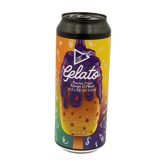 Funky Fluid Gelato Passionfruit Mango & Peach | Gelato Sour Webshop Online Verdins Bierwinkel Rotterdam