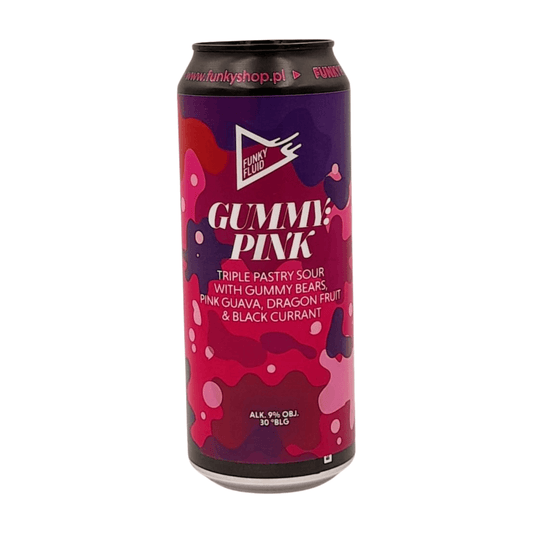 Funky Fluid Gummy: Pink | Triple Pastry Sour Webshop Online Verdins Bierwinkel Rotterdam