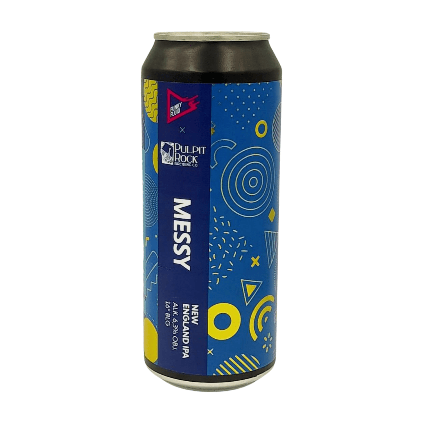 Funky Fluid x Pulpit Rock Brewing Company Messy | NEIPA Webshop Online Verdins Bierwinkel Rotterdam