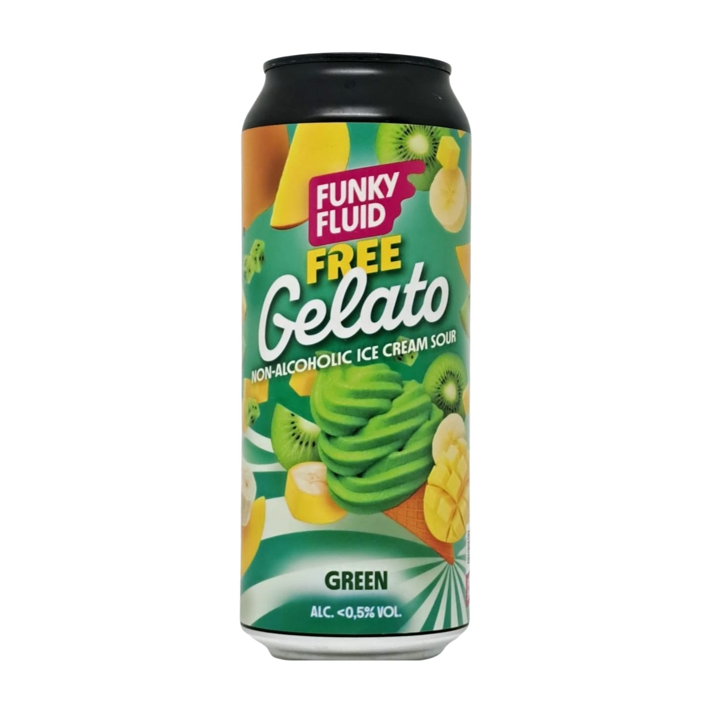 Funky Fluid Free Gelato: Green Non Sour