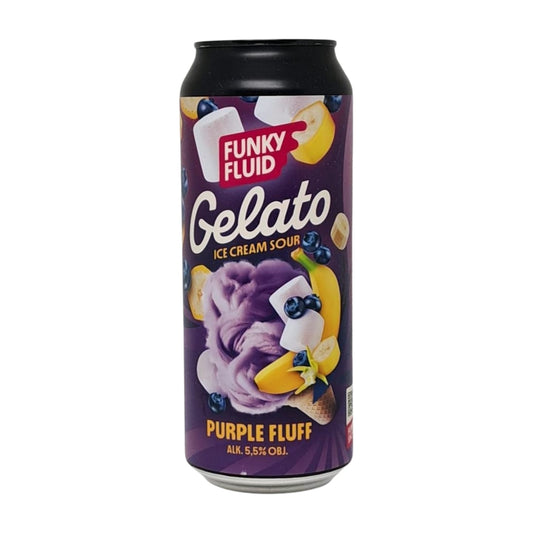Funky Fluid Gelato: Purple Fluff  Smoothie Sour