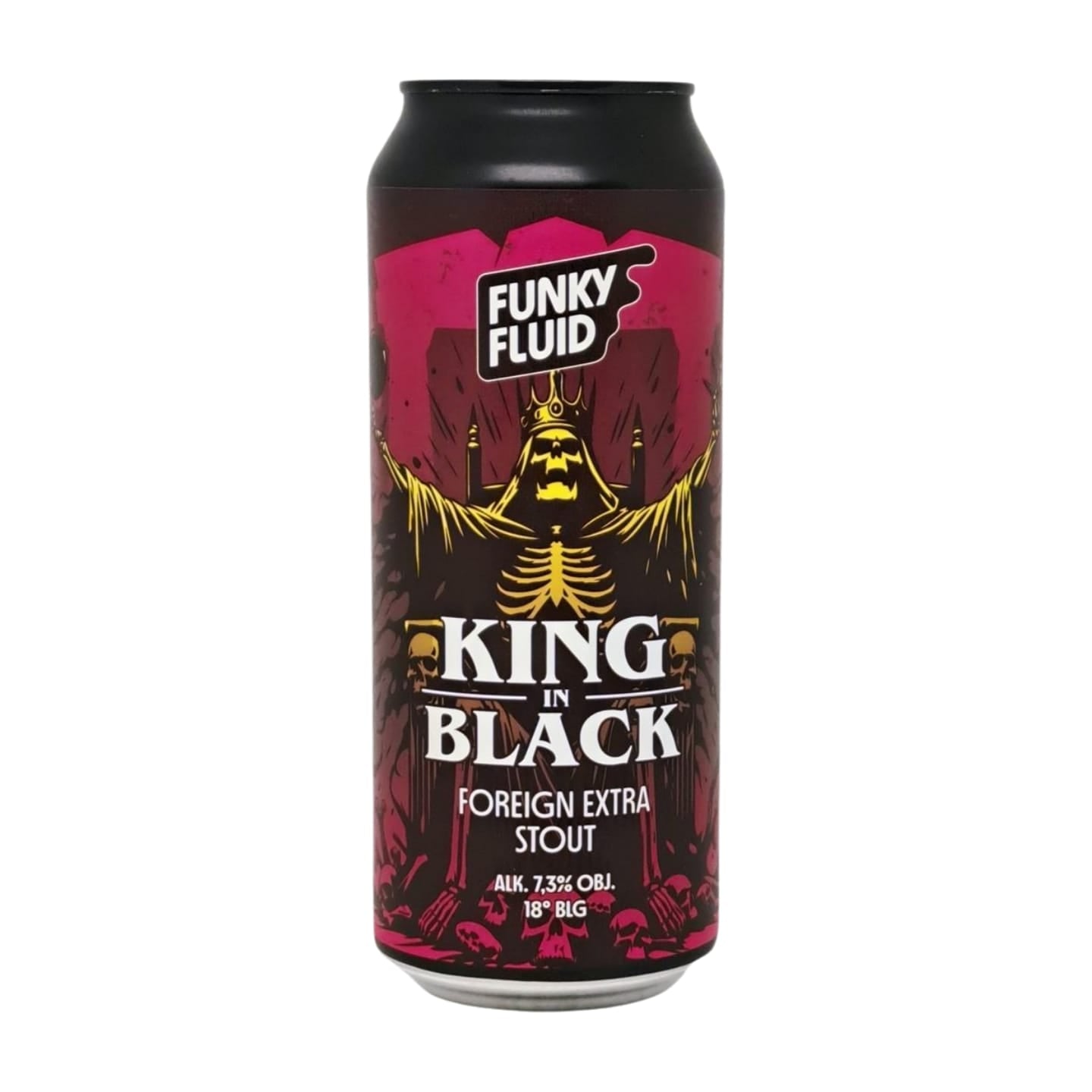 Funky Fluid King In Black Stout