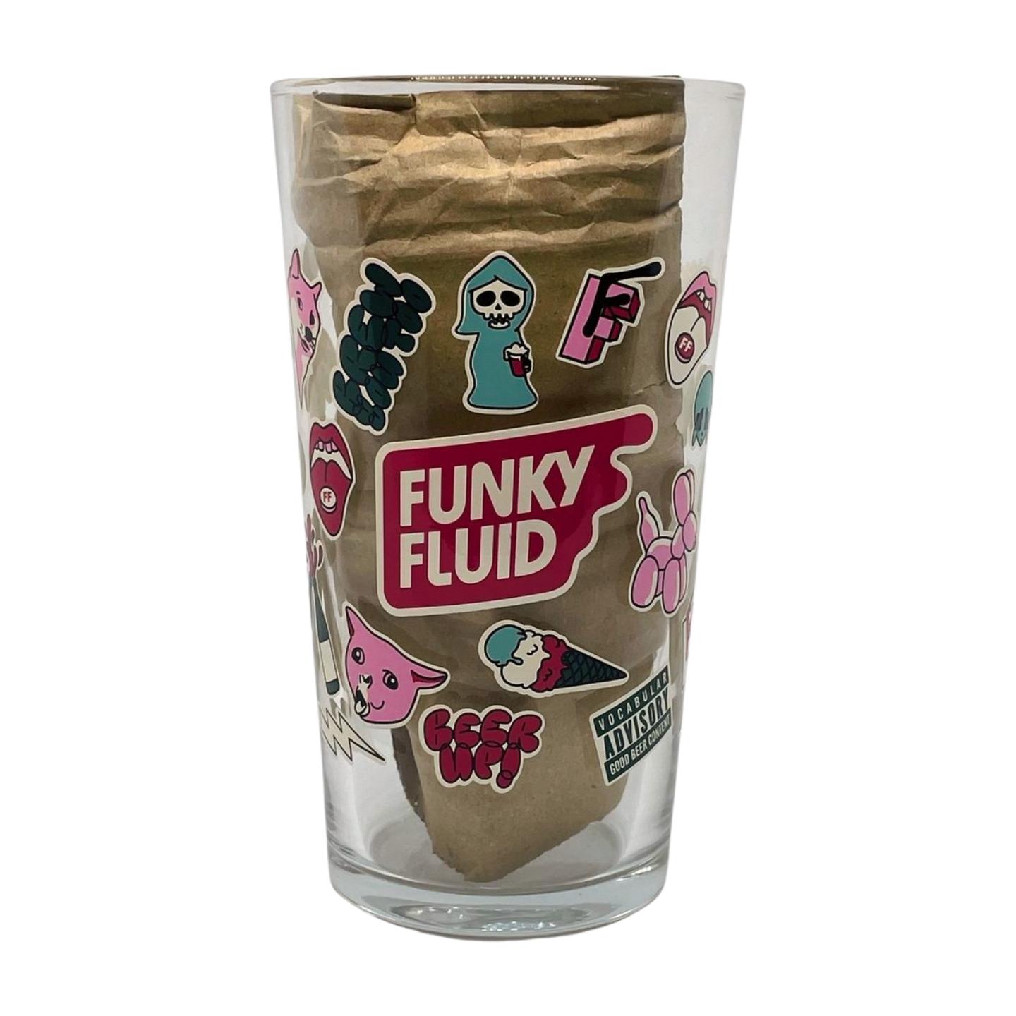 Funky Fluid Pint | Glas koop je bij Verdins Bierwinkel