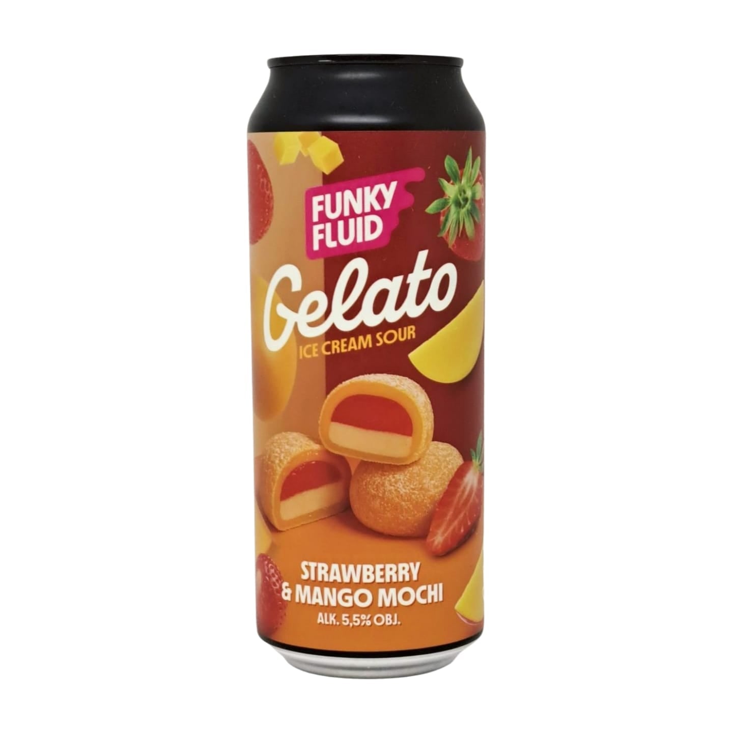 Gelato: Strawberry & Mango Mochi Sour