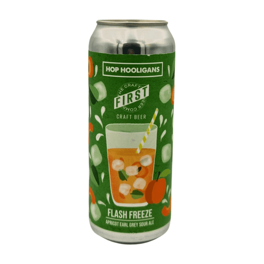 Hop Hooligans X First Craft Beer Flash Freeze | Earl Grey Fruited Sour Webshop Online Verdins Bierwinkel Rotterdam