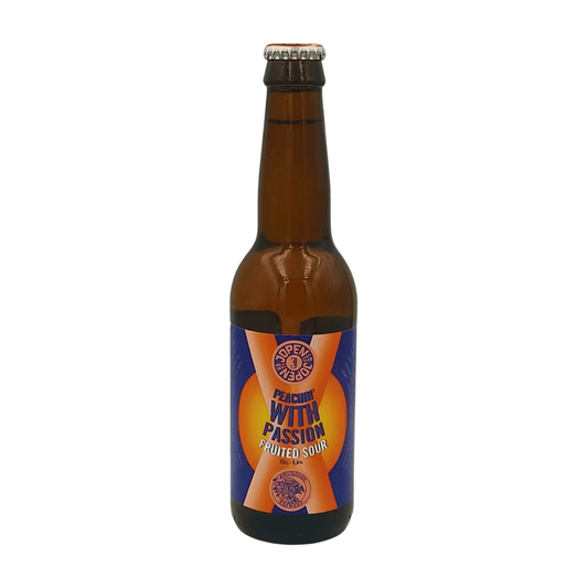 Jopen x Amundsen Peachin' With Passion | Peach Passionfruit Fruited Sour Webshop Online Verdins Bierwinkel Rotterdam