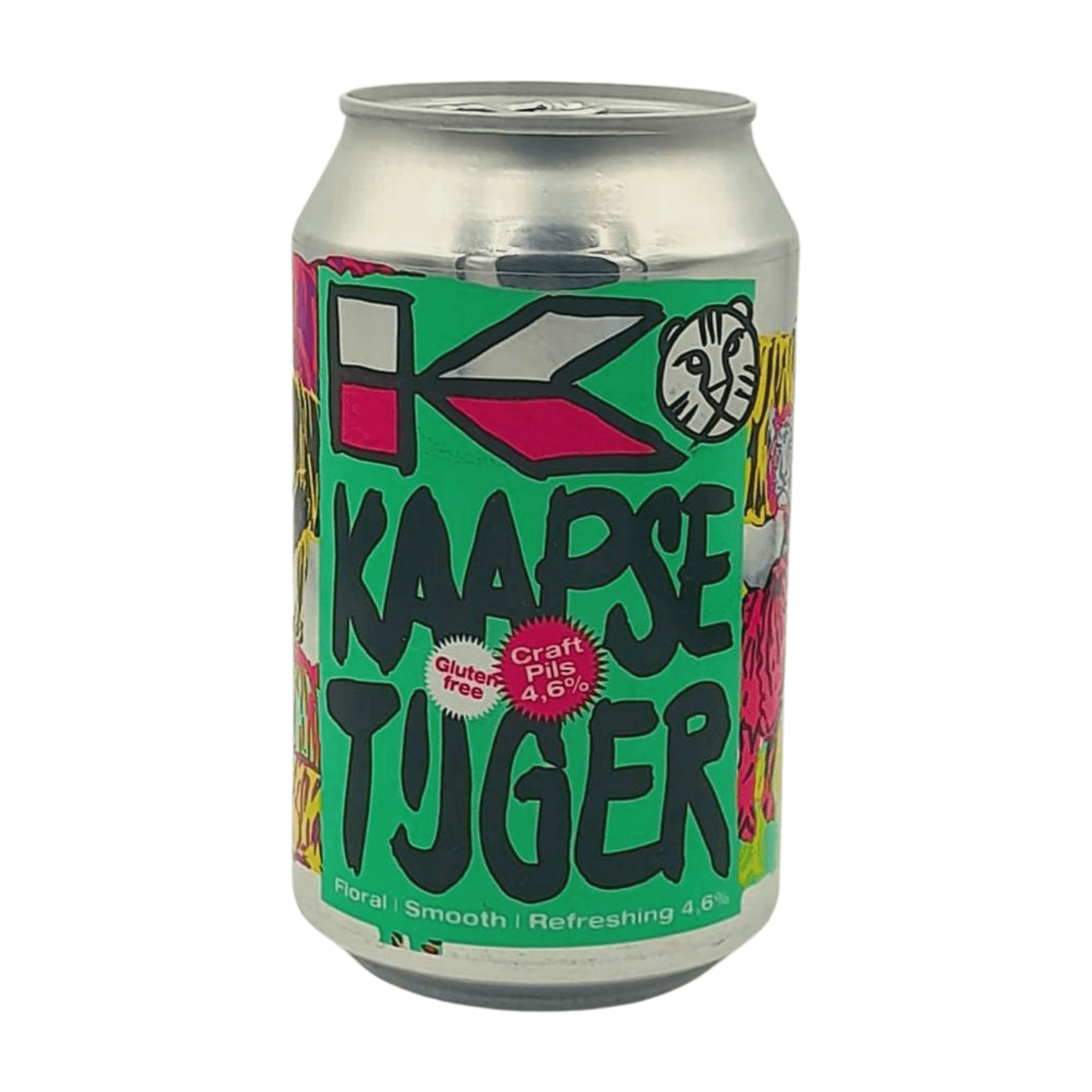 Kaapse Brouwers Tijger | Pilsner Webshop Online Verdins Bierwinkel Rotterdam