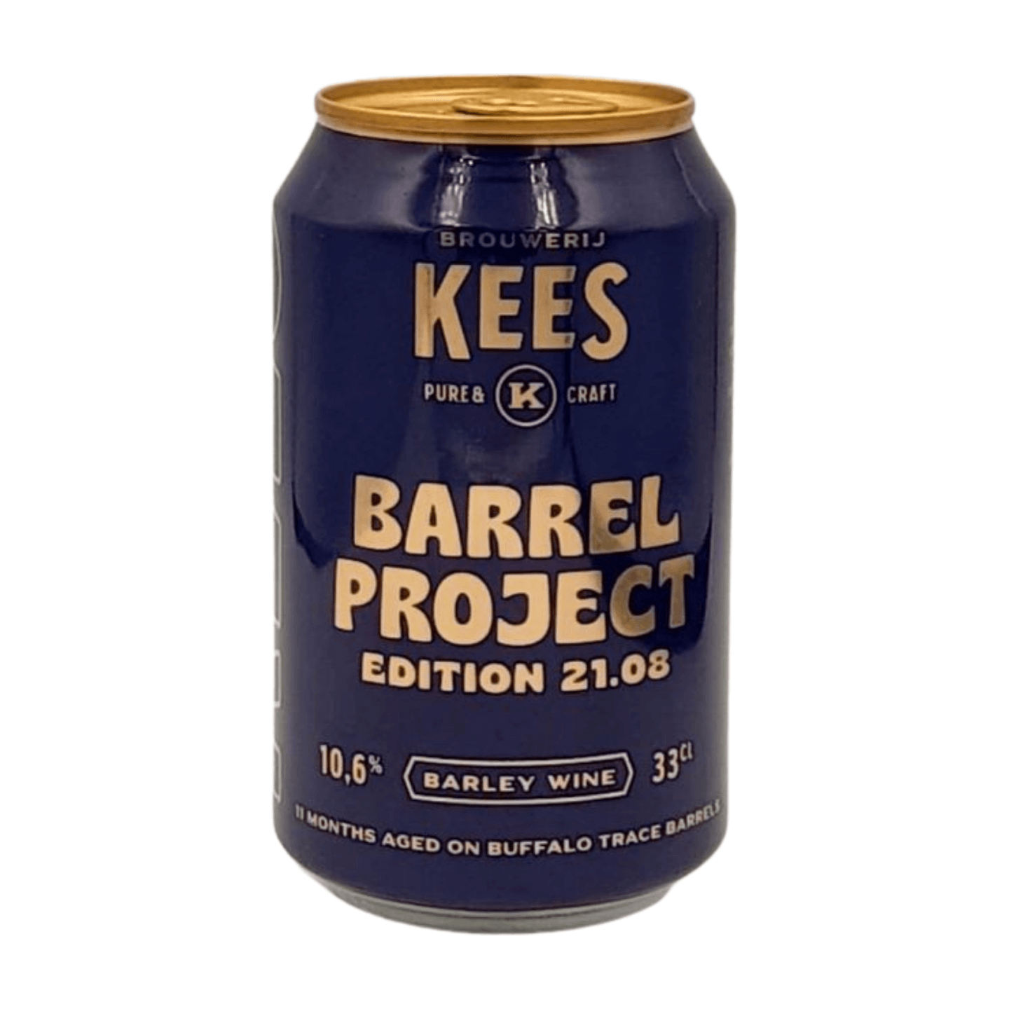 Kees Barrel Project 21.08 | Buffalo Tracé BA Barley Wine Webshop Online Verdins Bierwinkel Rotterdam