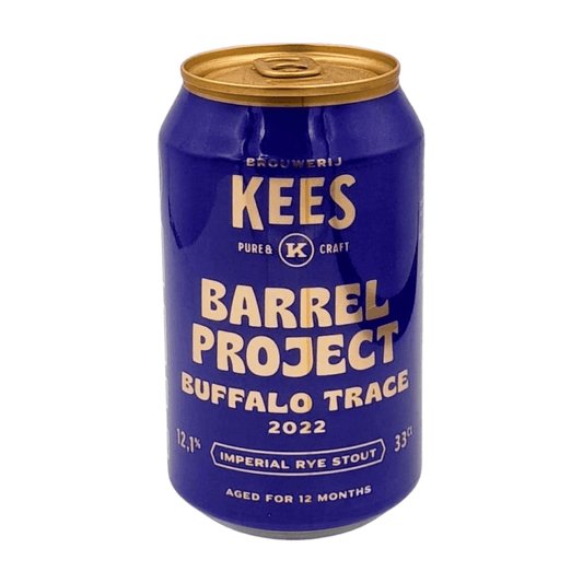 Kees Barrel Project Buffalo Trace 2022 | Bourbon BA Imperial Rye Stout Webshop Online Verdins Bierwinkel Rotterdam