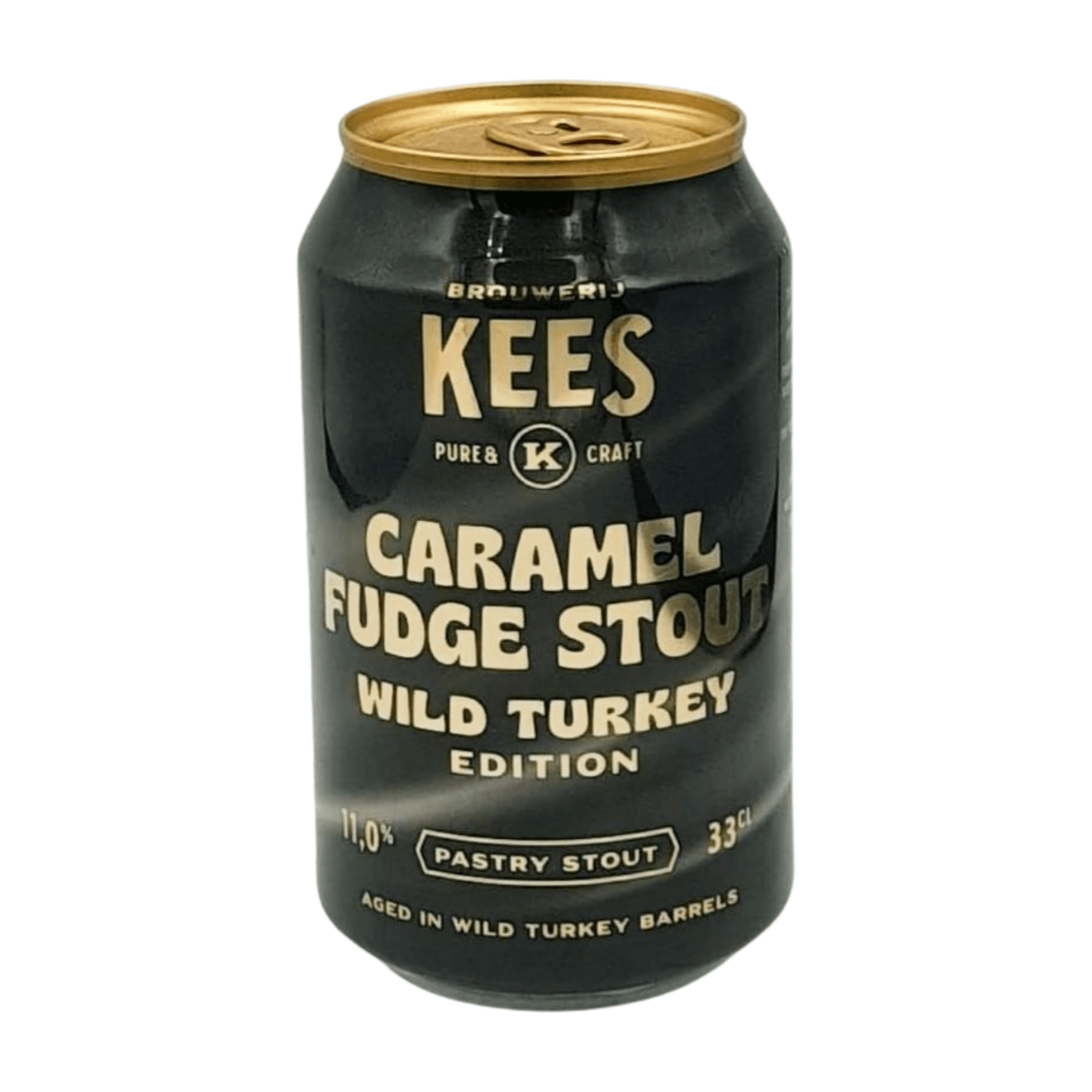 Kees Caramel Fudge Stout Wild Turkey Edition | Wild Turkey BA Pastry Stout Webshop Online Verdins Bierwinkel Rotterdam
