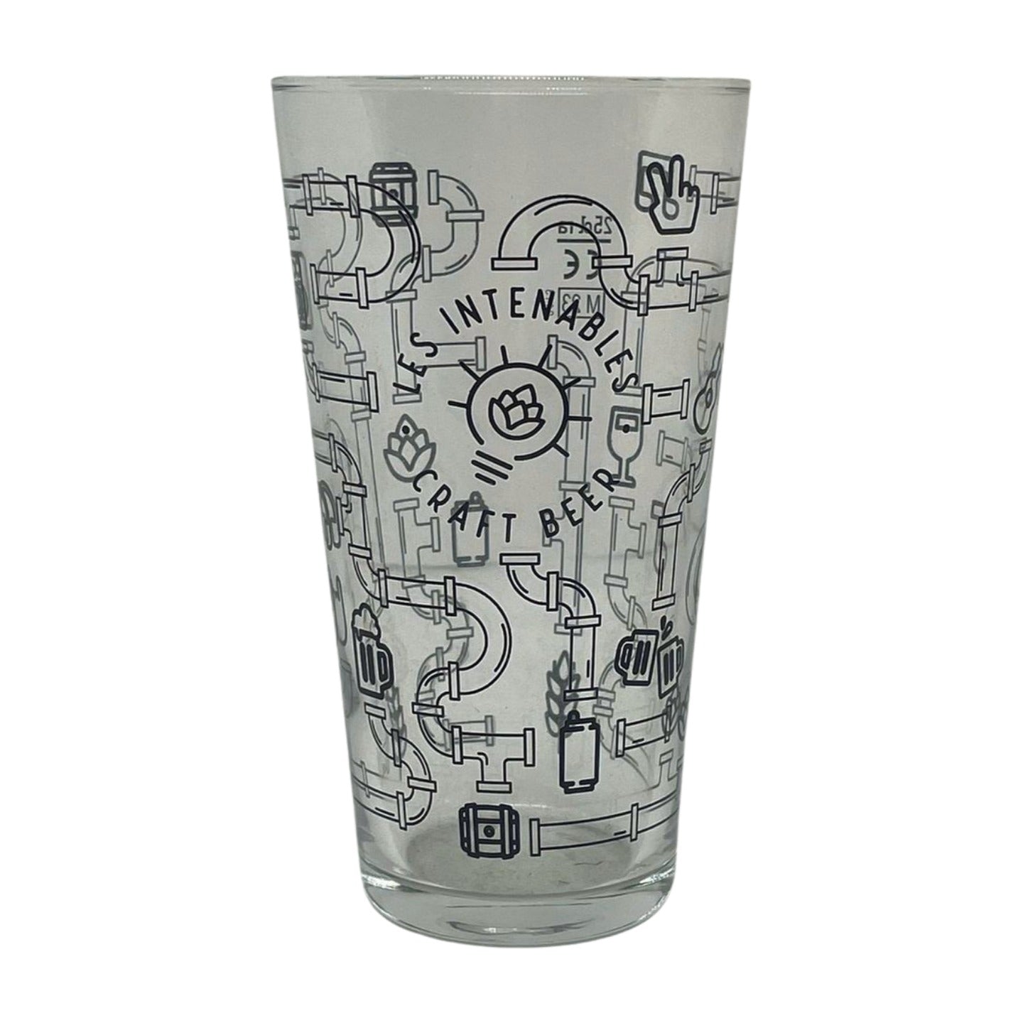 Les Intenables Stapel beker | Glas te koop bij Verdin Bierwinkel!