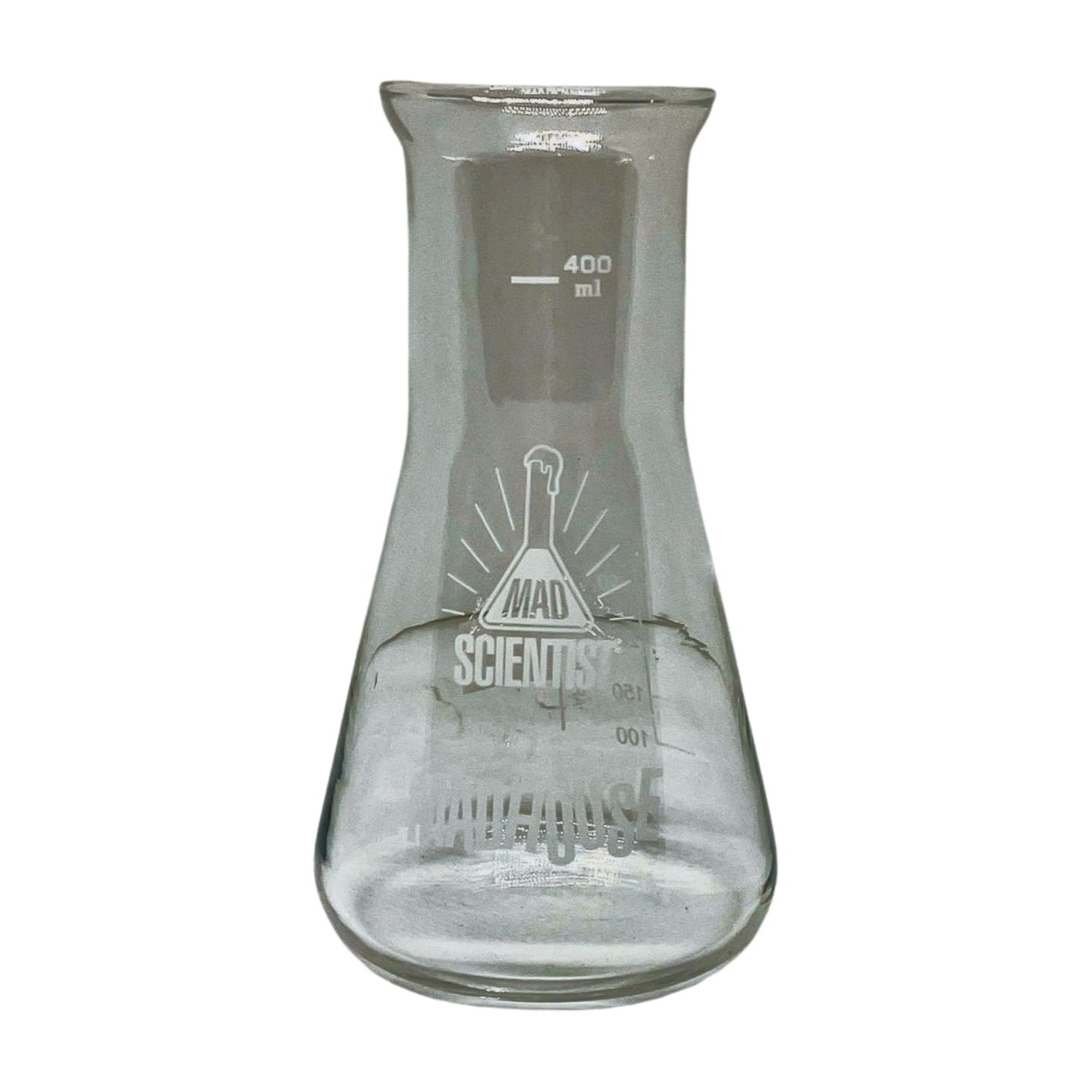 Mad Scientist Erlenmeyer Glas | bier lab Glas koop je bij Verdins Bierwinkel