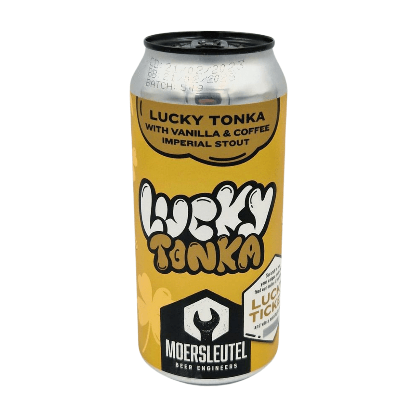 Moersleutel Lucky Tonka Vanilla Coffee | Pastry Stout Webshop Online Verdins Bierwinkel Rotterdam