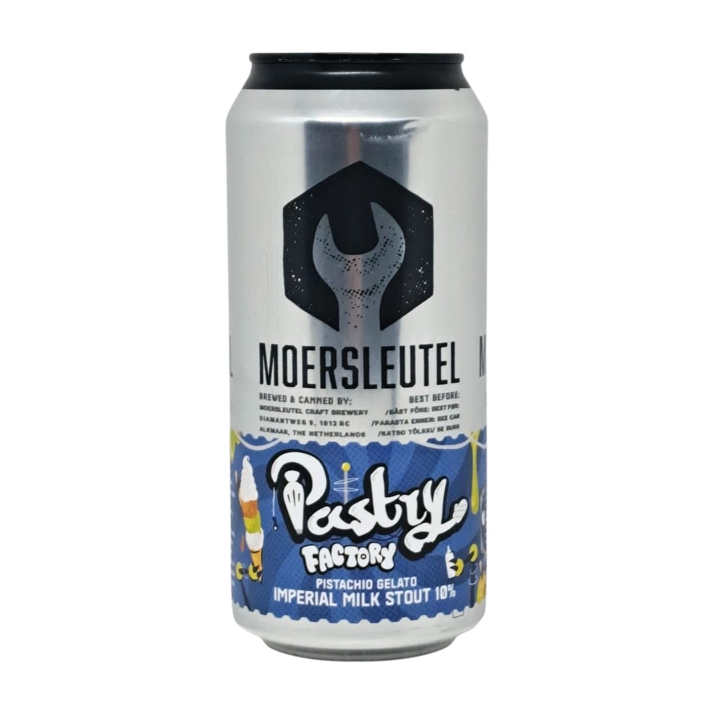 Moersleutel Pastry Factory: Pistachio Gelato Milk Stout