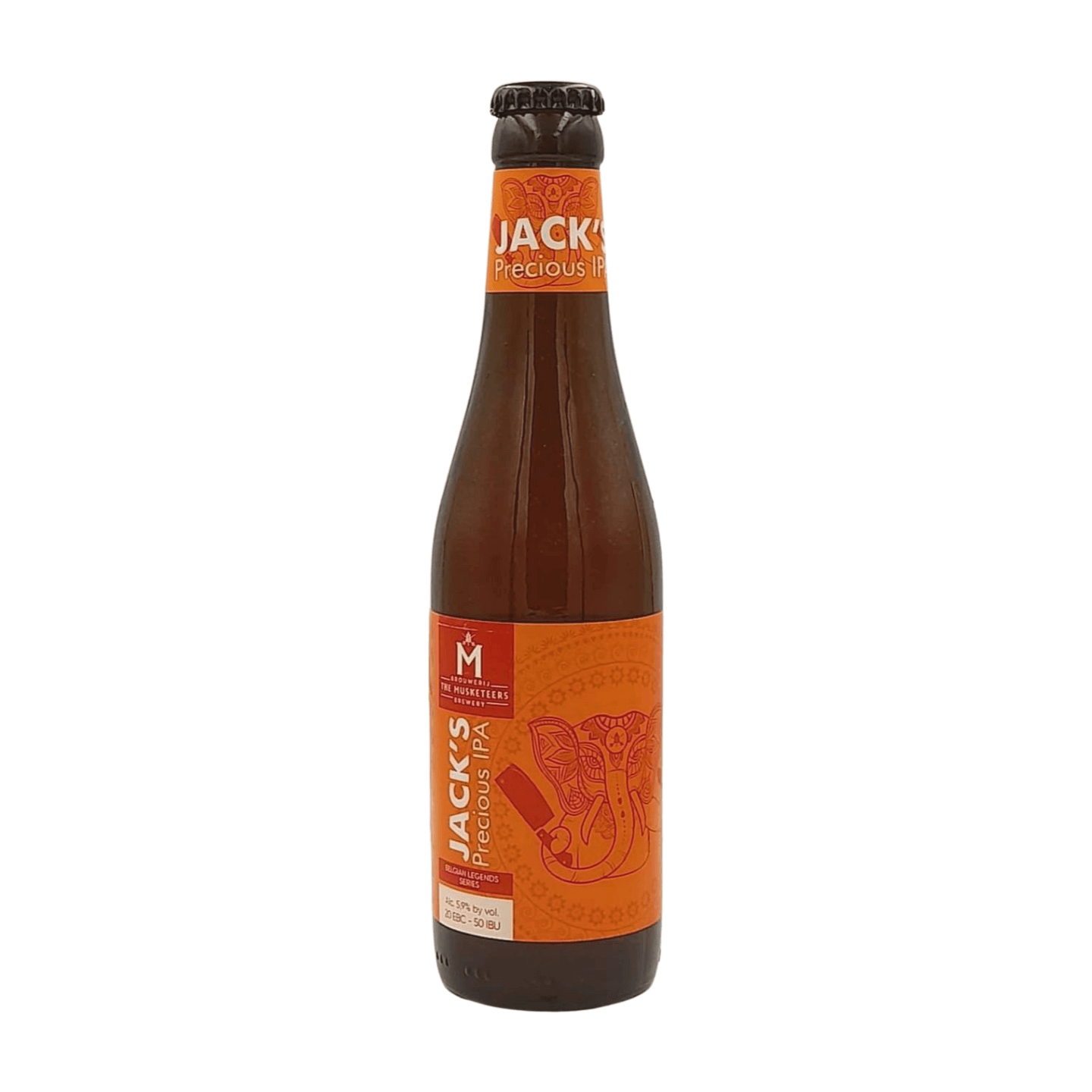 Brouwerij The Musketeers Jack's Precious IPA | IPA Webshop Online Verdins Bierwinkel Rotterdam