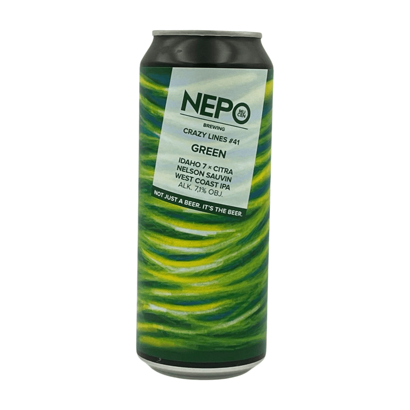 Nepomucen Crazy Lines #41 Green | West Coast IPA Bier Kopen