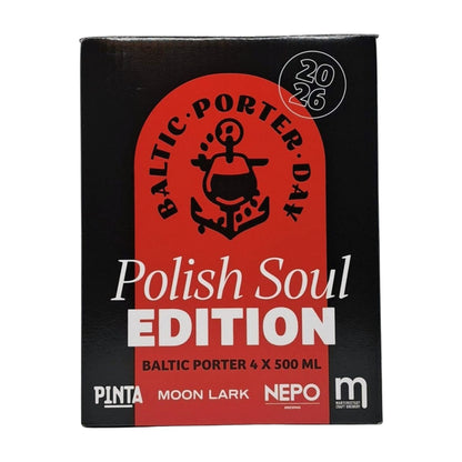 PINTA Baltic Porter Day 2026 4-Pack - Polish Soul Edition |Baltic Porter