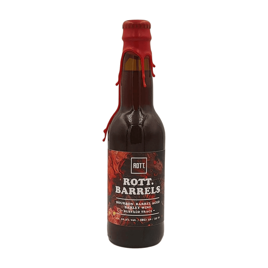 ROTT. Barrels | Bourbon Buffalo Trace BA Barley Wine Webshop Online Verdins Bierwinkel Rotterdam