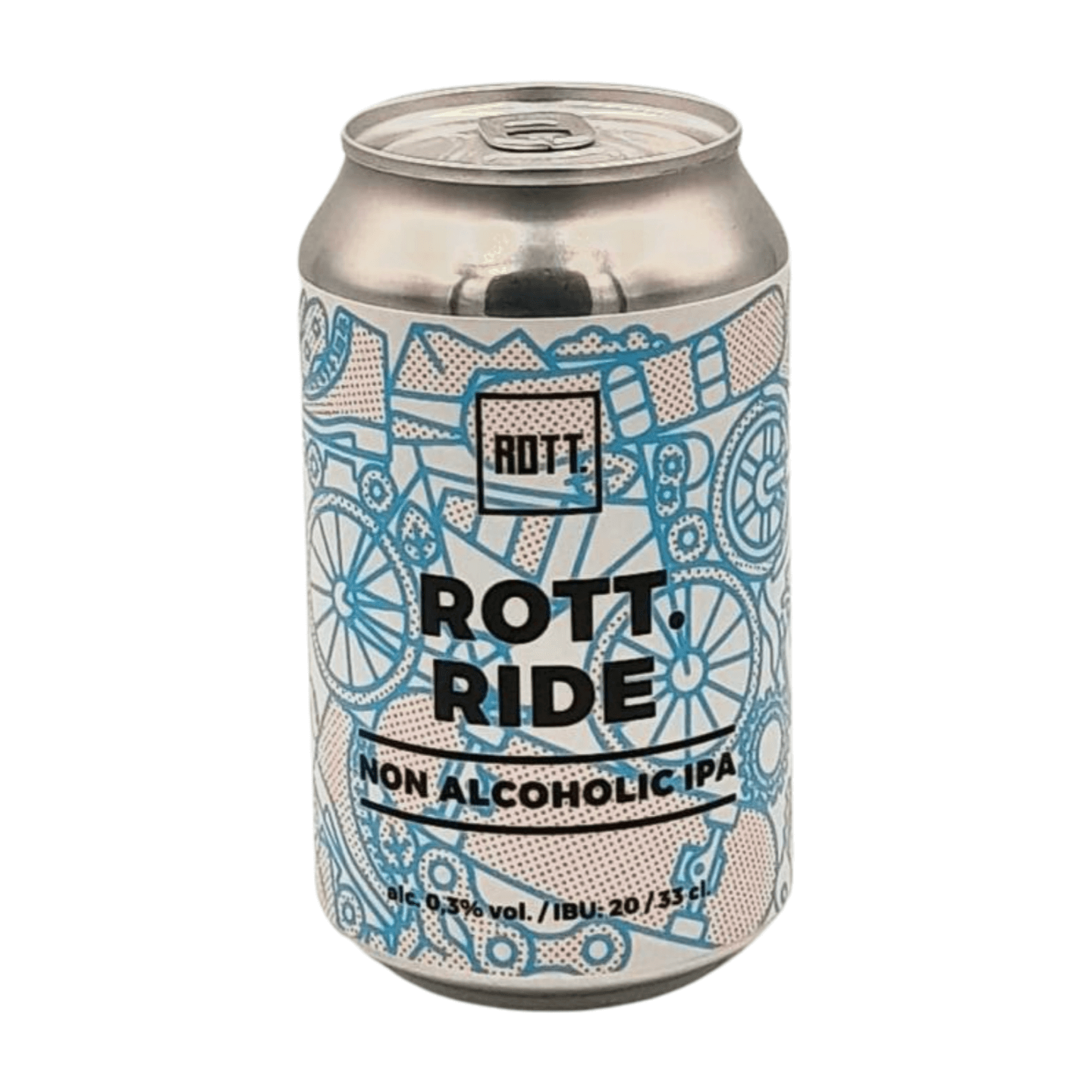 ROTT. Brouwers Ride | Non Alcoholic IPA Webshop Online Verdins Bierwinkel Rotterdam